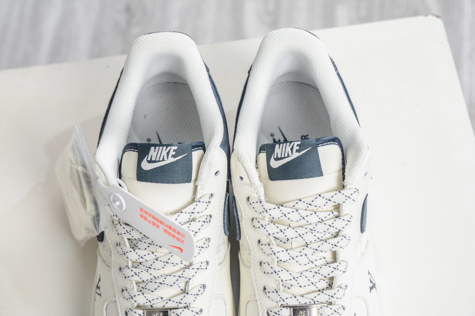 Nike Air Force 1 Low 07 x Louis Vuitton LV联名-白藏青 KG6699-F50 Nike Air Force 1 Low 07 x Louis Vuitton LV联名-白藏青 KG6699-F50