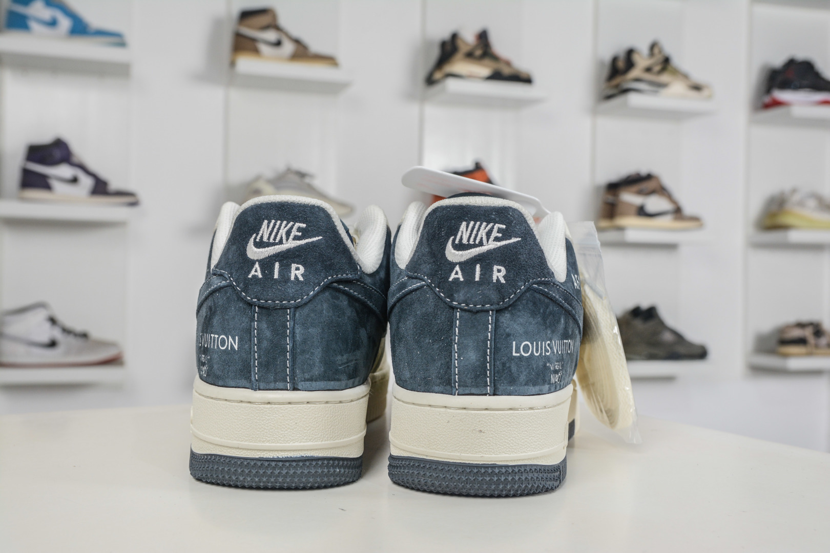 Nike Air Force 1 Low 07 x Louis Vuitton LV联名-白藏青 KG6699-F50 Nike Air Force 1 Low 07 x Louis Vuitton LV联名-白藏青 KG6699-F50