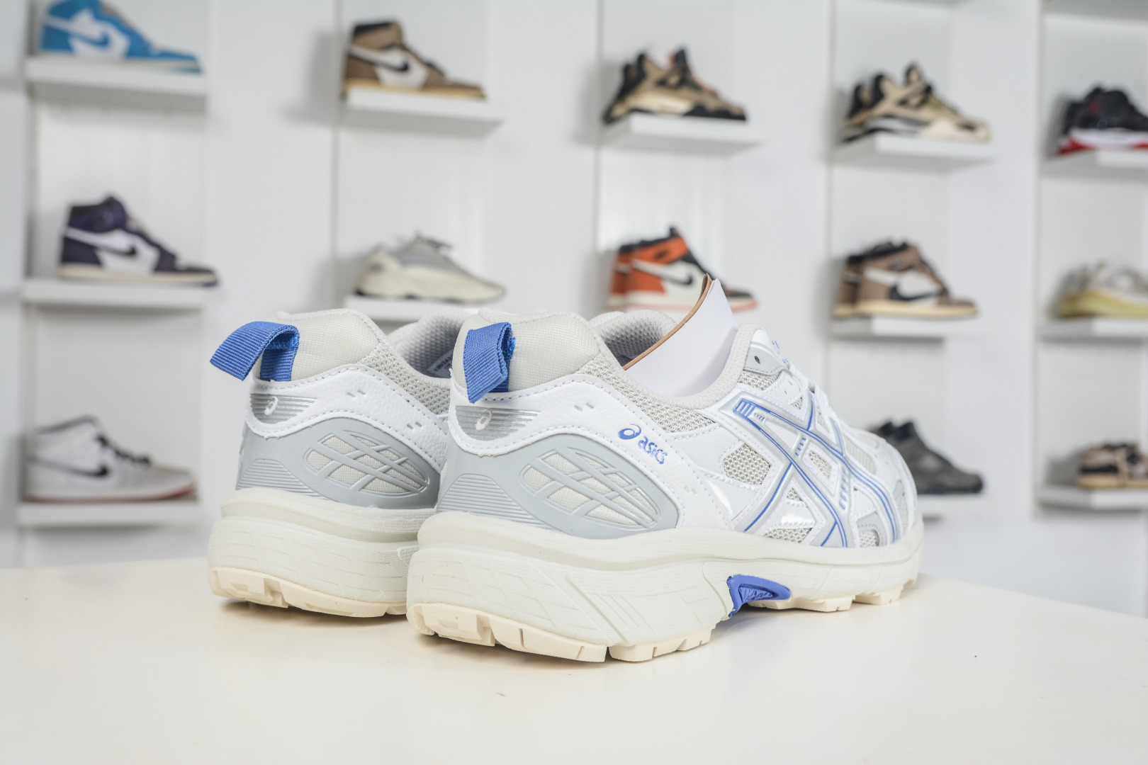 X版 亚瑟士/Asics Gel-Nunobik”White Sapphire”布引系列低帮轻量缓震休闲运动跑步鞋 1203A536-100 X版 亚瑟士/Asics Gel-Nunobik”White Sapphire”布引系列低帮轻量缓震休闲运动跑步鞋 1203A536-100