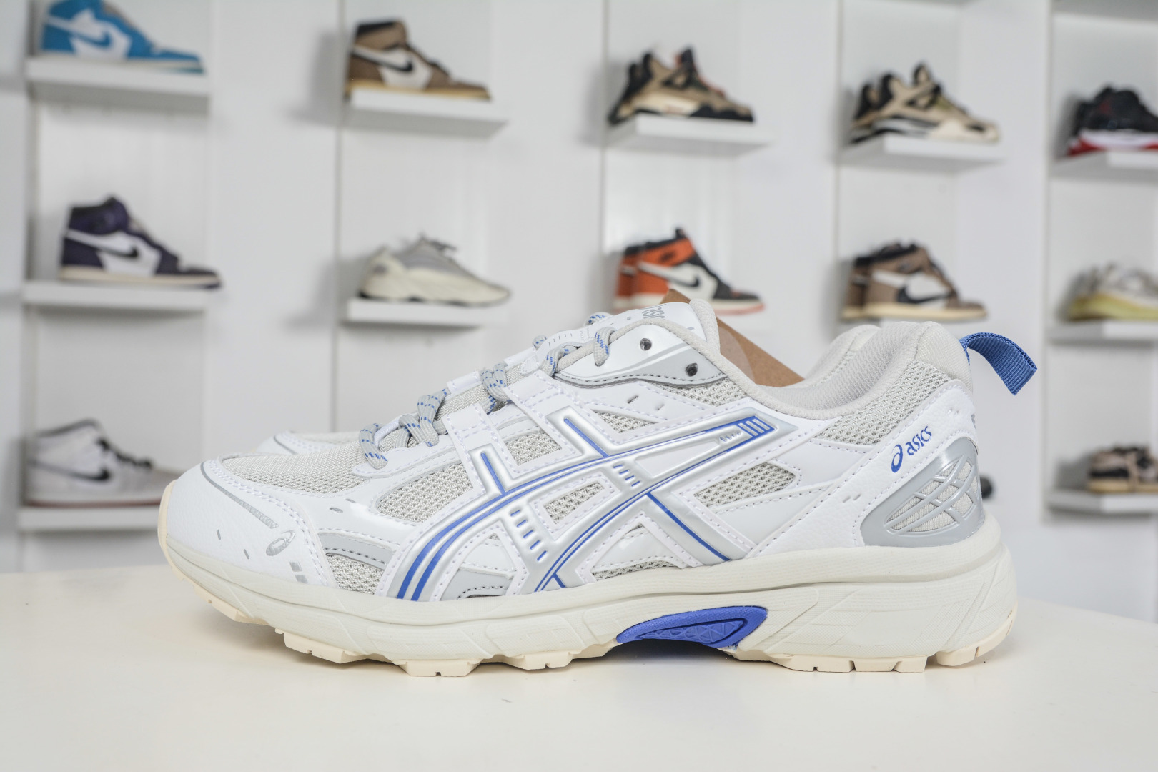 X版 亚瑟士/Asics Gel-Nunobik”White Sapphire”布引系列低帮轻量缓震休闲运动跑步鞋 1203A536-100 X版 亚瑟士/Asics Gel-Nunobik”White Sapphire”布引系列低帮轻量缓震休闲运动跑步鞋 1203A536-100