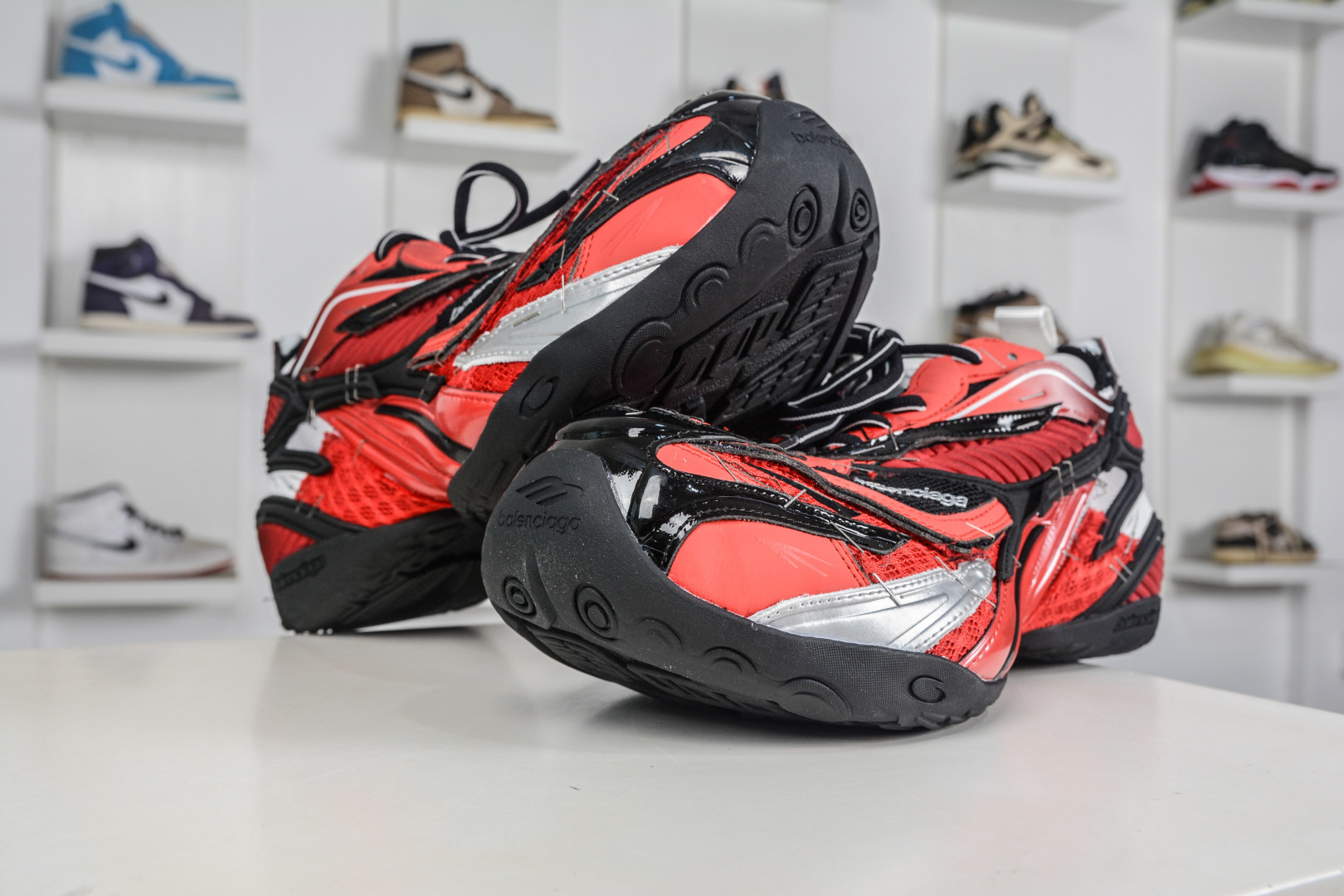 XA版本 纯原生产线出品 Balenciaga 巴黎世家 订书钉 23代 Soleless 圆头系带 低帮 黑白色 841506 WOYX0 6119-Top High Quatity Cheap Sneakers Fashion Clothing Clothes Bags handbags Shoes of all Brand wholesale With The best Quality And Beautiful Price from China Factory Chinese suppliers wholesaler seller XA版本 纯原生产线出品 Balenciaga 巴黎世家 订书钉 23代 Soleless 圆头系带 低帮 黑白色 841506 WOYX0 6119