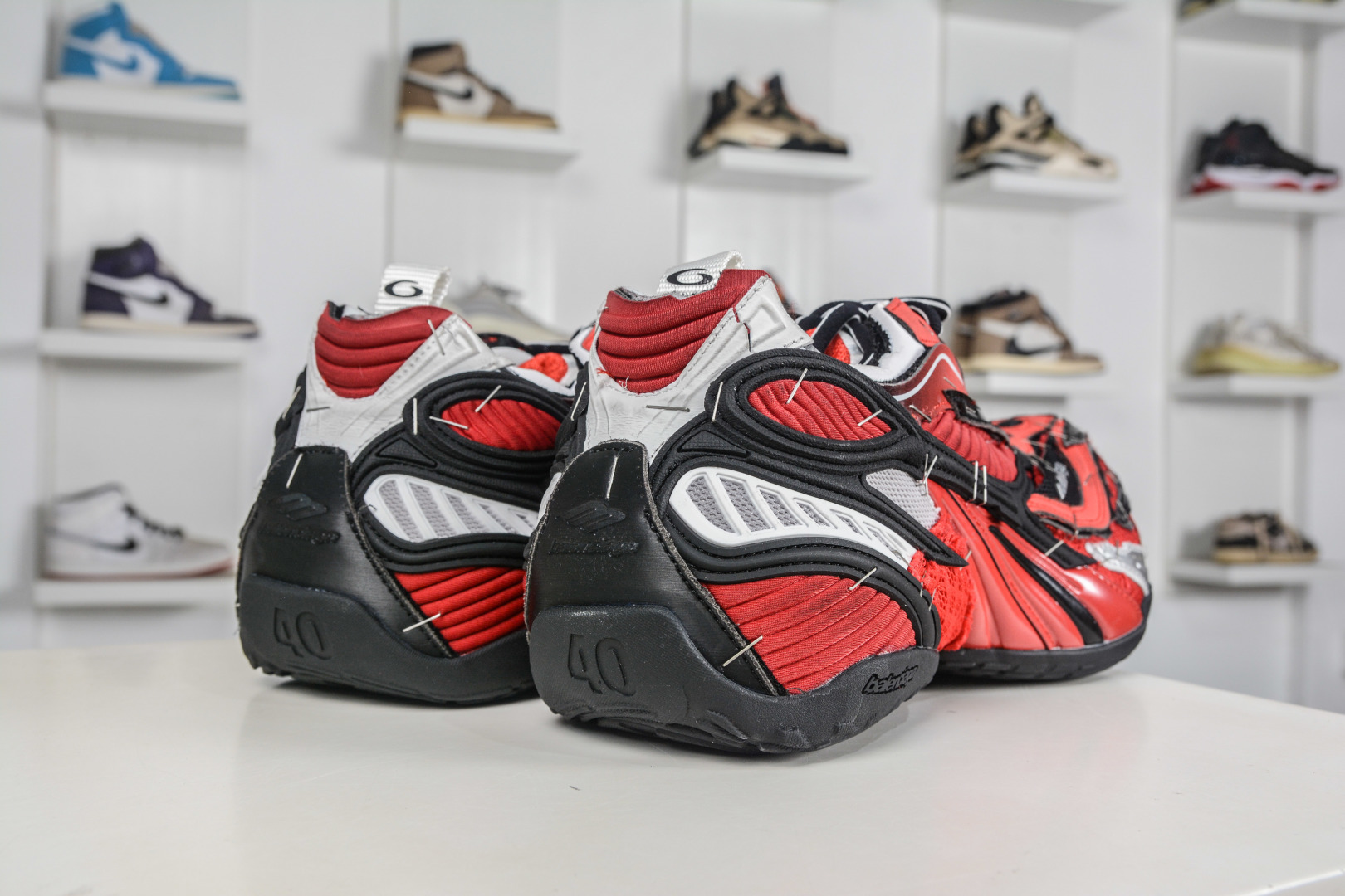 XA版本 纯原生产线出品 Balenciaga 巴黎世家 订书钉 23代 Soleless 圆头系带 低帮 黑白色 841506 WOYX0 6119-Top High Quatity Cheap Sneakers Fashion Clothing Clothes Bags handbags Shoes of all Brand wholesale With The best Quality And Beautiful Price from China Factory Chinese suppliers wholesaler seller XA版本 纯原生产线出品 Balenciaga 巴黎世家 订书钉 23代 Soleless 圆头系带 低帮 黑白色 841506 WOYX0 6119