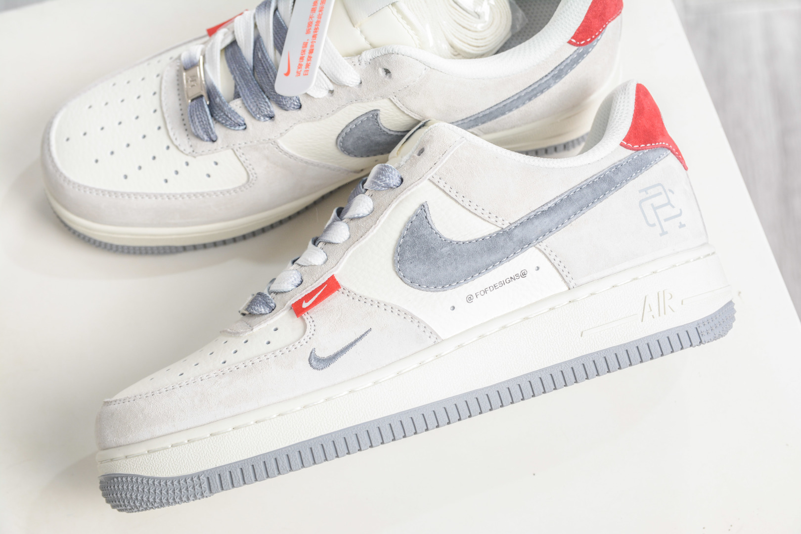 Nike Air Force 1 Low 07 卫冕冠军联名-白灰红 CS5288-088-Top High Quatity Cheap Sneakers Fashion Clothing Clothes Bags handbags Shoes of all Brand wholesale With The best Quality And Beautiful Price from China Factory Chinese suppliers wholesaler seller Nike Air Force 1 Low 07 卫冕冠军联名-白灰红 CS5288-088