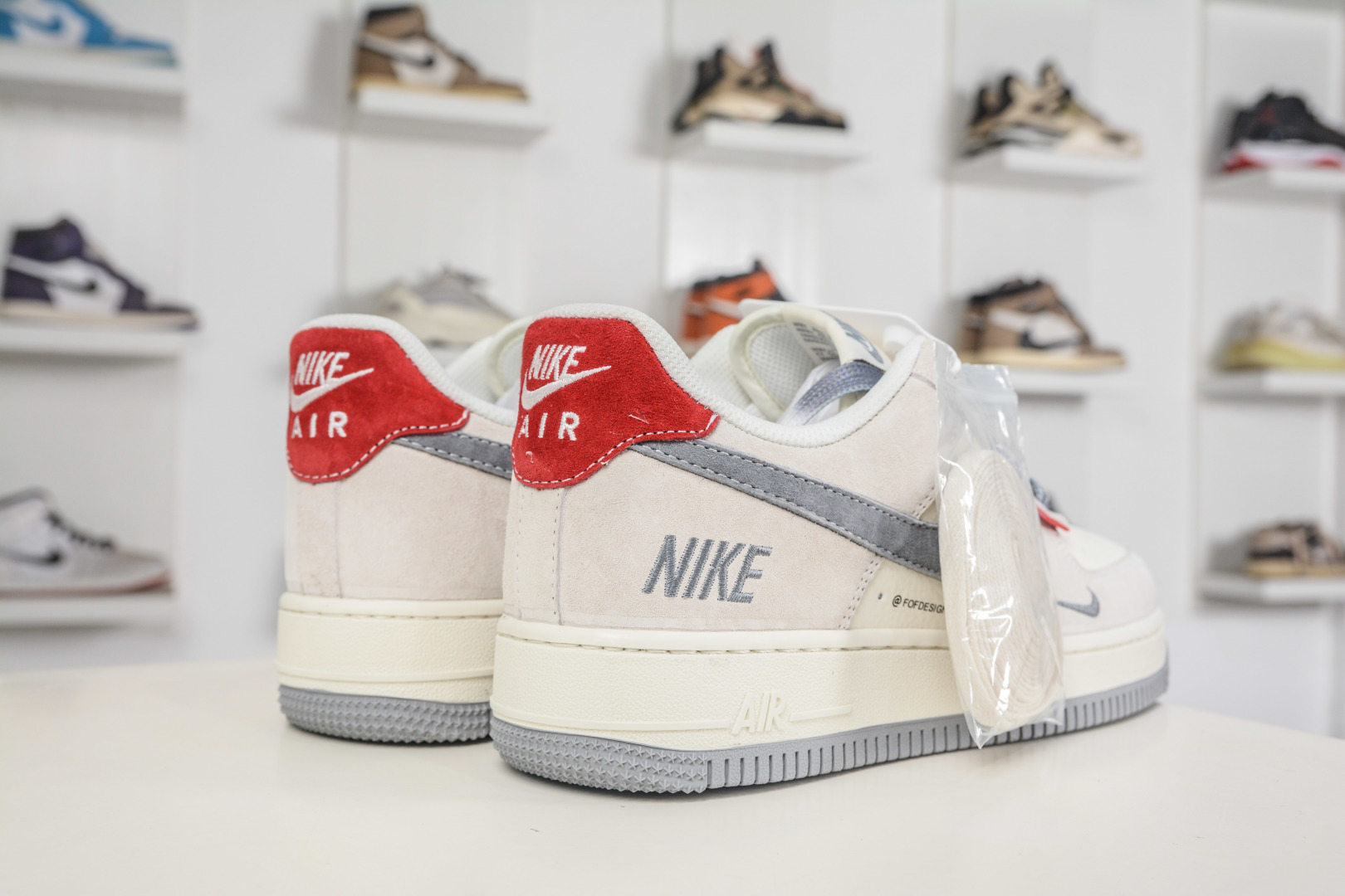 Nike Air Force 1 Low 07 白灰红 CS5288-089