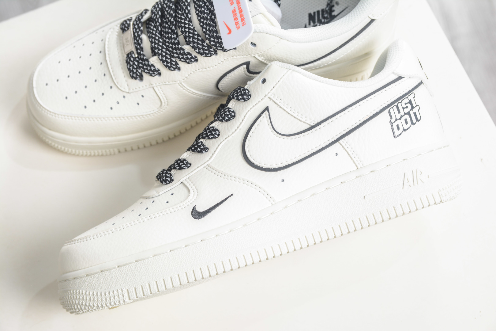 Nike Air Force 1 Low 07x Just Doit JDI联名-白黑 CS5288-067