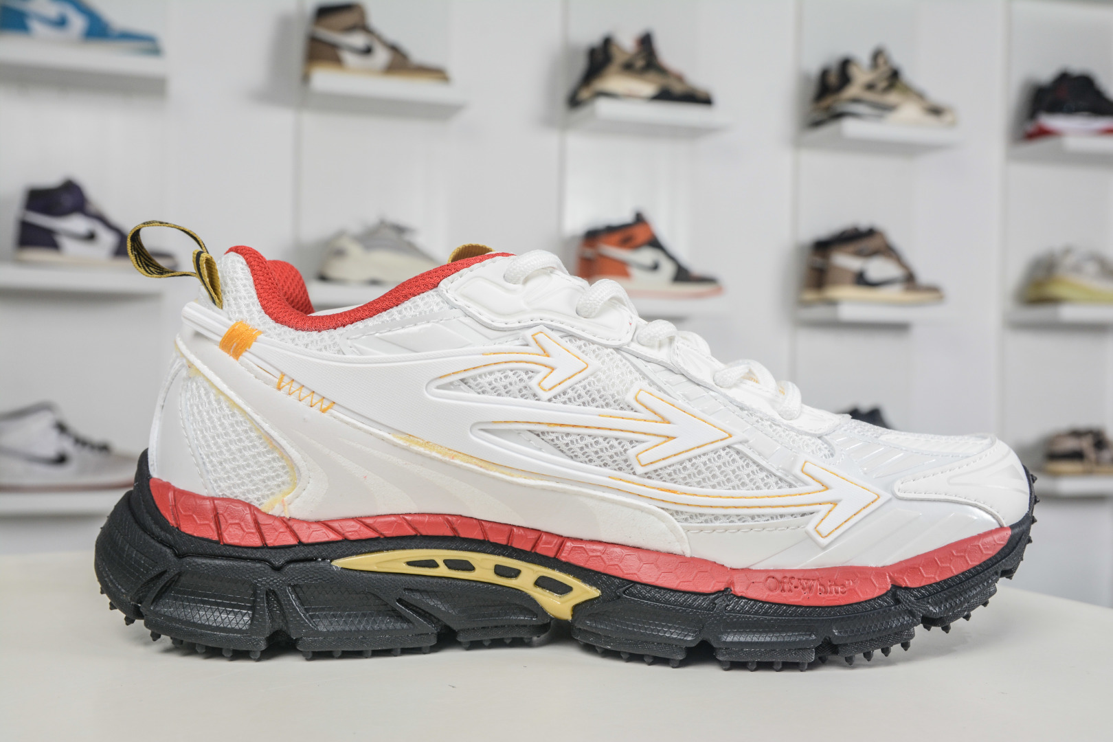 370 OFF-WHITE Out Of Office 低帮系带时尚板鞋 OWIA289F25LEA001-Chinese UA Cheap High Quatity Brand Clothes Bags handbags Sneakers wholesale wholesaler seller from China Factory suppliers Fashion Clothing Shoes best Quality Beautiful Price 370 OFF-WHITE Out Of Office 低帮系带时尚板鞋 OWIA289F25LEA001