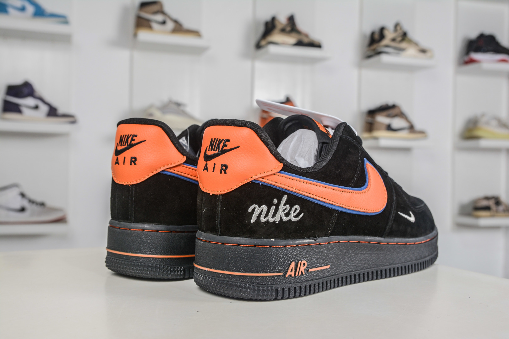 Nike Air Force 1 Low 07 黑橙 FV3694-109-Top High Quatity Cheap Sneakers Fashion Clothing Clothes Bags handbags Shoes of all Brand wholesale With The best Quality And Beautiful Price from China Factory Chinese suppliers wholesaler seller Nike Air Force 1 Low 07 黑橙 FV3694-109