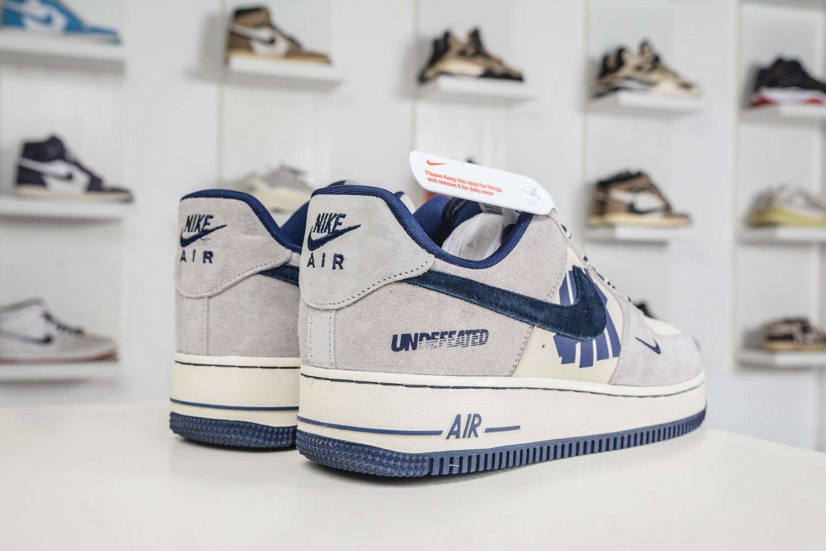 Nike Air Force 1 Low 07 x UNDEFEATED UND联名-白灰蓝 FV3694-113