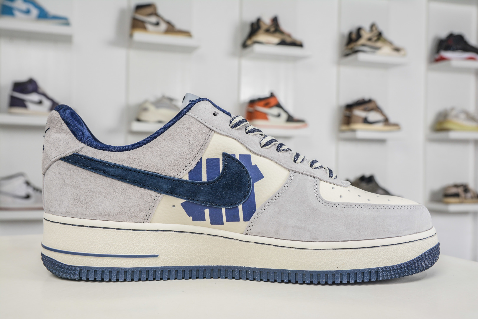 Nike Air Force 1 Low 07 x UNDEFEATED UND联名-白灰蓝 FV3694-113