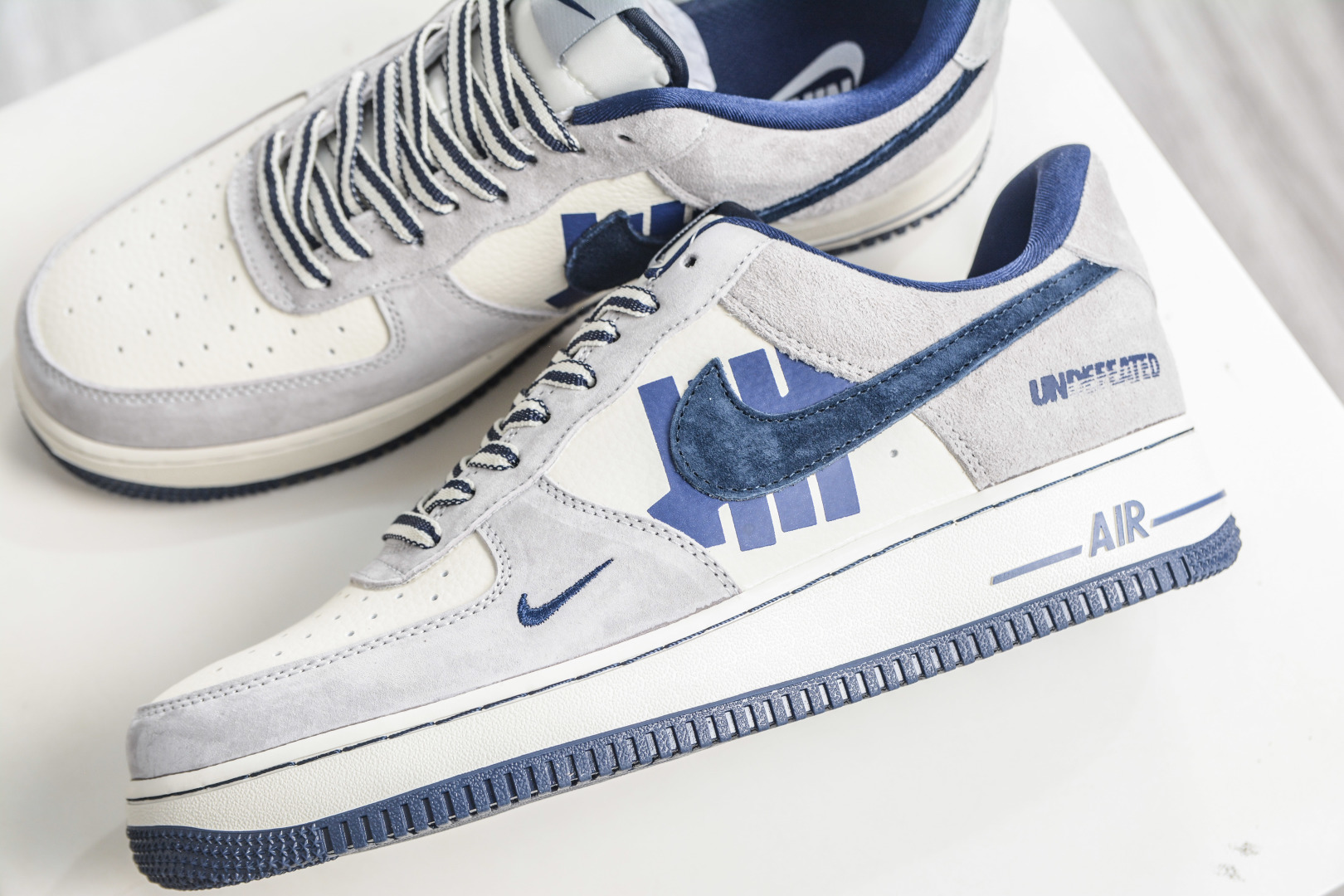 Nike Air Force 1 Low 07 x UNDEFEATED UND联名-白灰蓝 FV3694-113