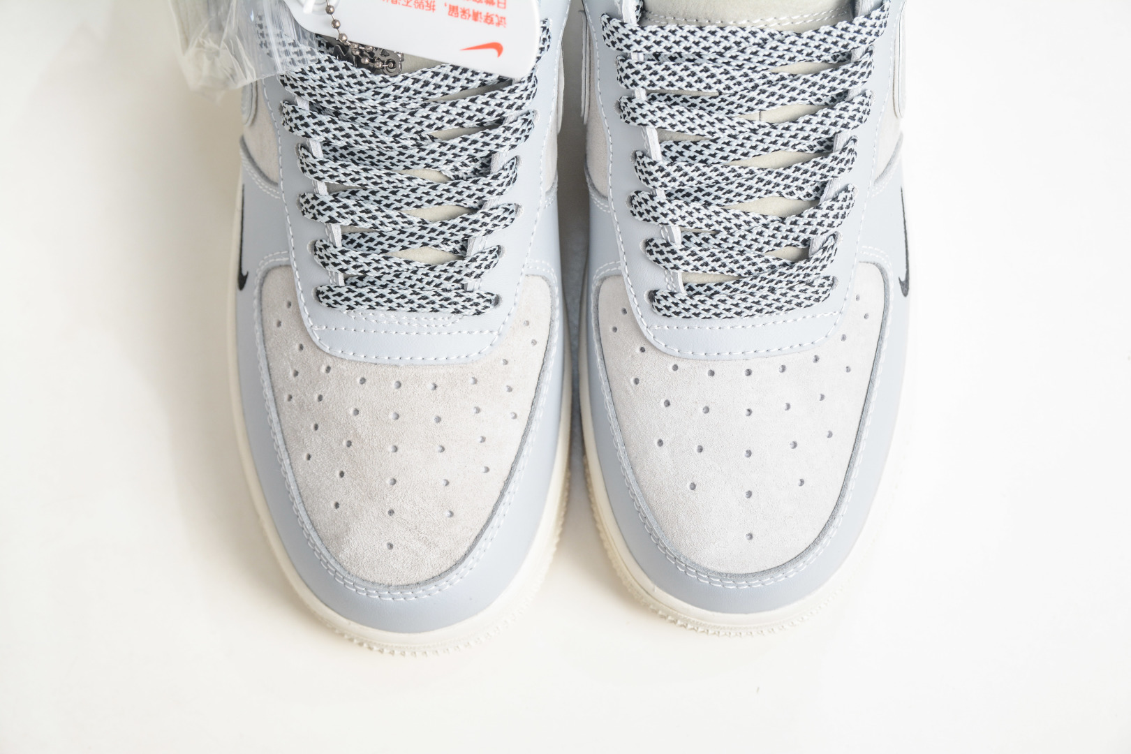 Stussy x NIke Air Force 1 斯图西联名-浅蓝灰 DN1688-818