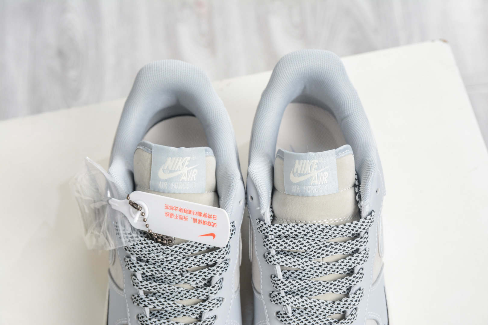 Stussy x NIke Air Force 1 斯图西联名-浅蓝灰 DN1688-818