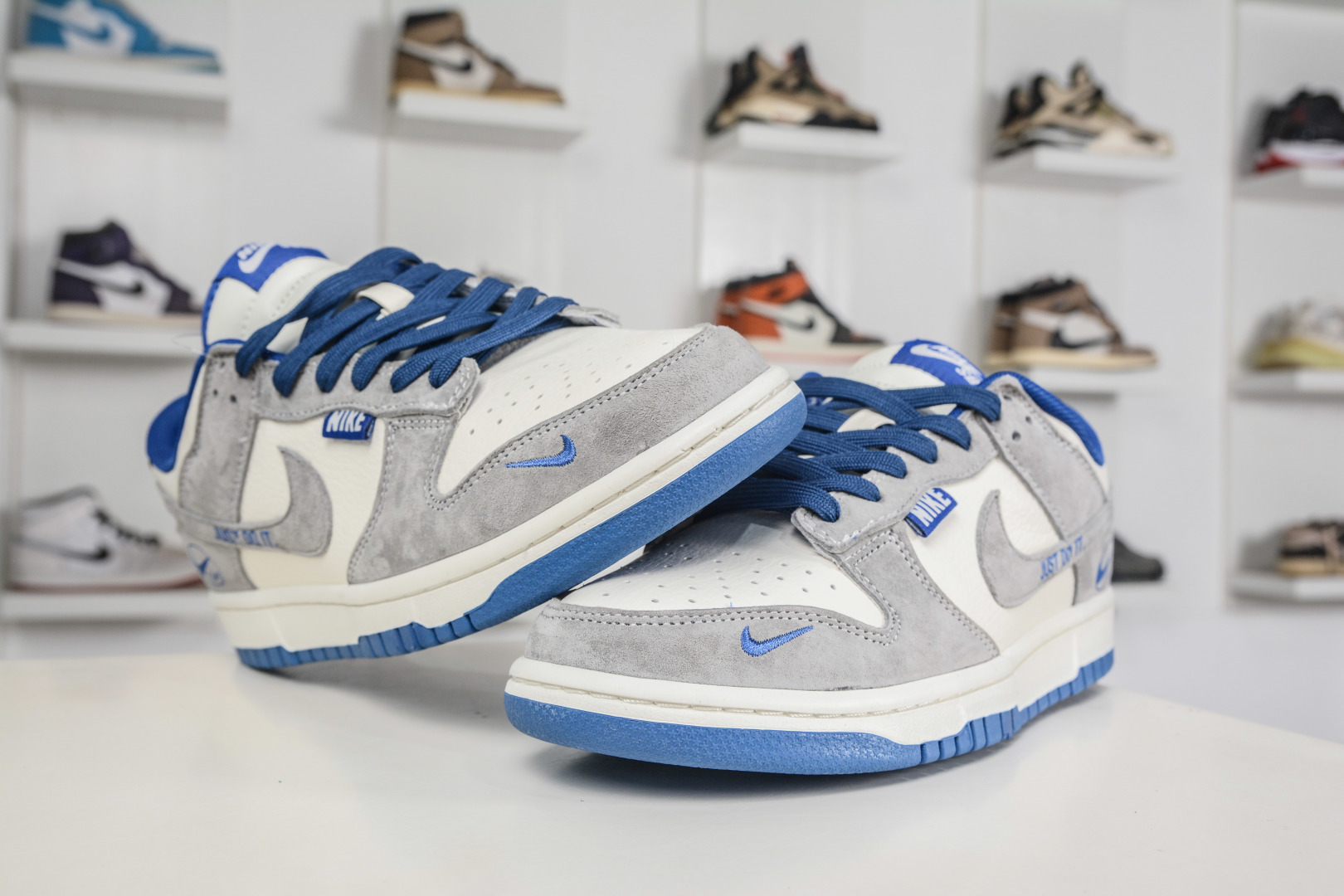 Nike SB Dunk Low x Just Do It JDI联名-白灰蓝 XZ5899-105