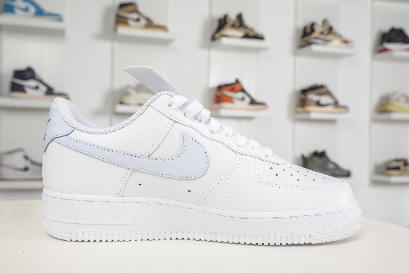 HY版Nike Air Force 1 Low 07 白淡蓝钩 HV2511-100