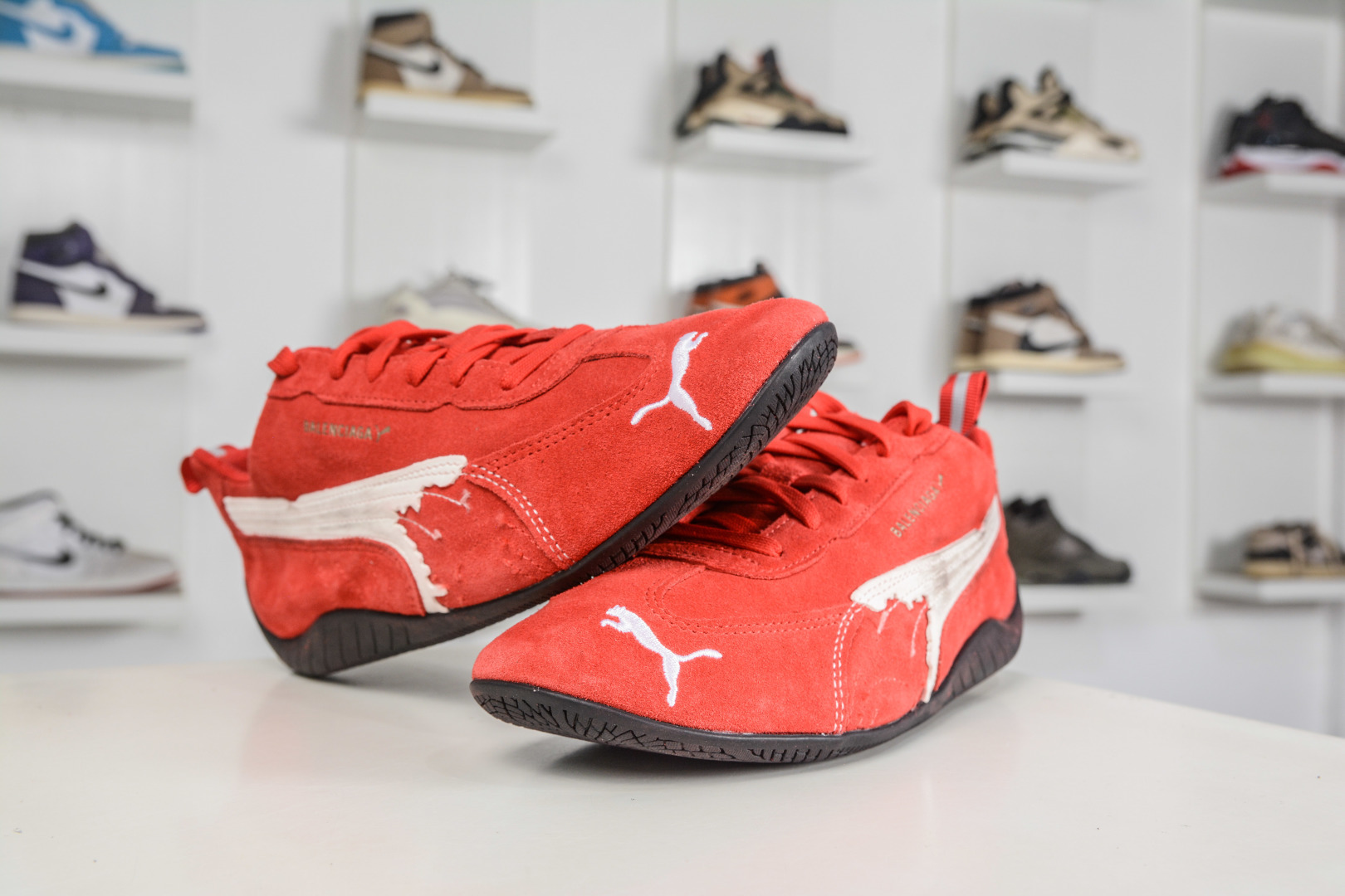 XA版 PUMA 彪马 x Balenciaga巴黎世家 Speedcat 系列 薄底鞋 847146 WSDSD 6910-Top High Quatity Cheap Sneakers Fashion Clothing Clothes Bags handbags Shoes of all Brand wholesale With The best Quality And Beautiful Price from China Factory Chinese suppliers wholesaler seller XA版 PUMA 彪马 x Balenciaga巴黎世家 Speedcat 系列 薄底鞋 847146 WSDSD 6910