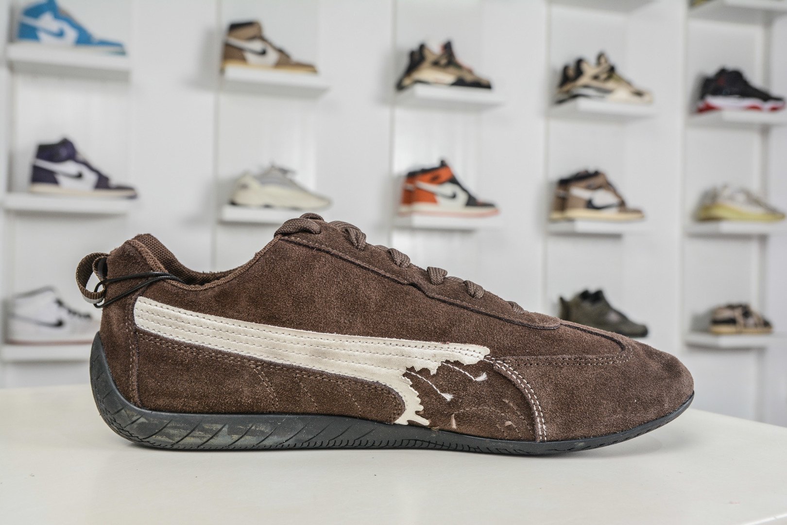 XA版 PUMA 彪马 x Balenciaga巴黎世家 Speedcat 系列 薄底鞋 847146 WSDSD 2910
