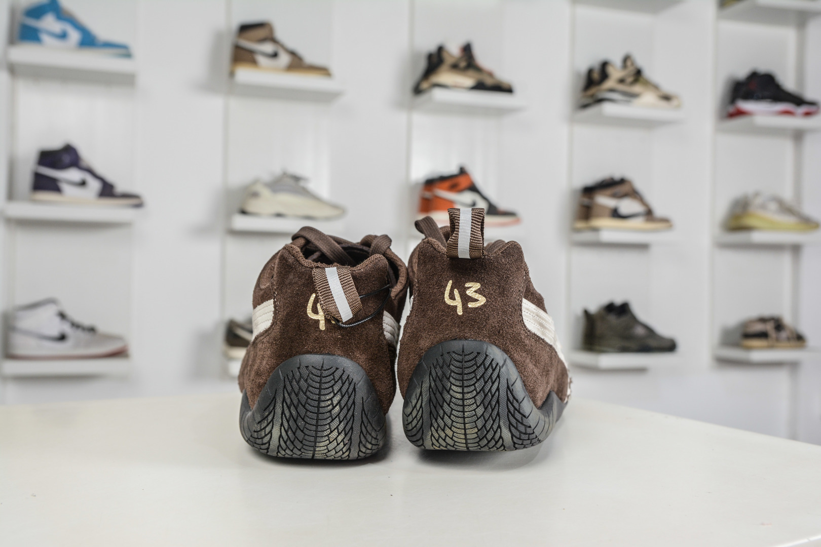 XA版 PUMA 彪马 x Balenciaga巴黎世家 Speedcat 系列 薄底鞋 847146 WSDSD 2910