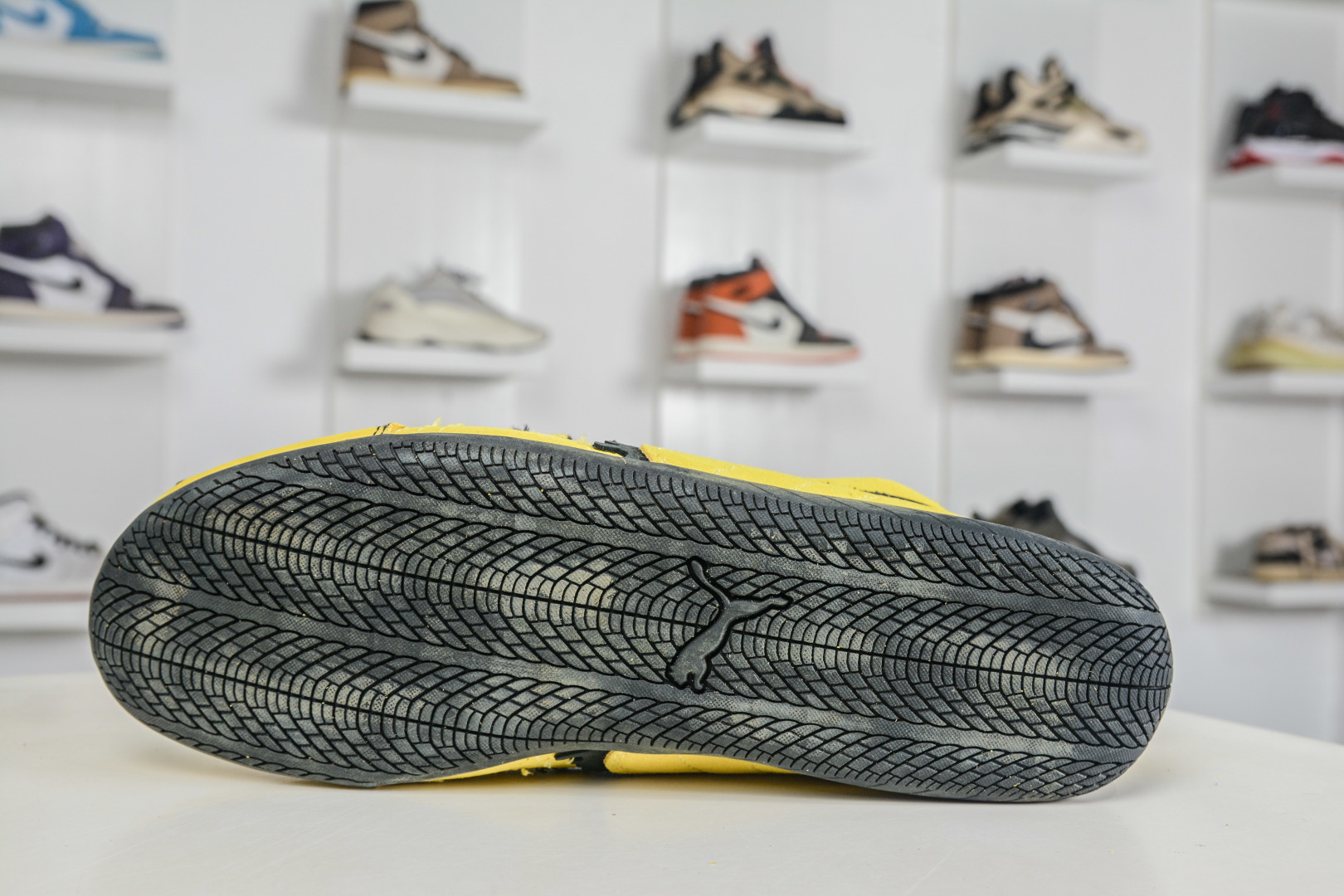 XA版 PUMA 彪马 x Balenciaga巴黎世家 Speedcat 系列 薄底鞋 847146 WSDSD 7010