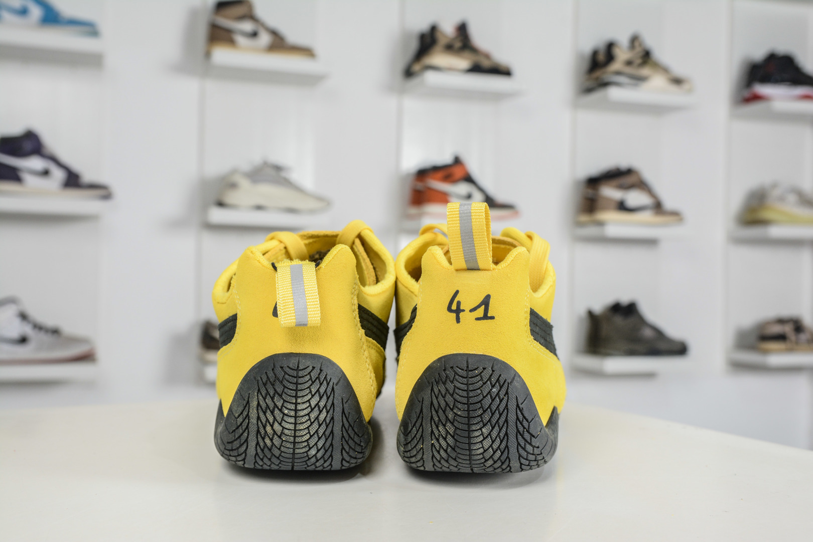 XA版 PUMA 彪马 x Balenciaga巴黎世家 Speedcat 系列 薄底鞋 847146 WSDSD 7010