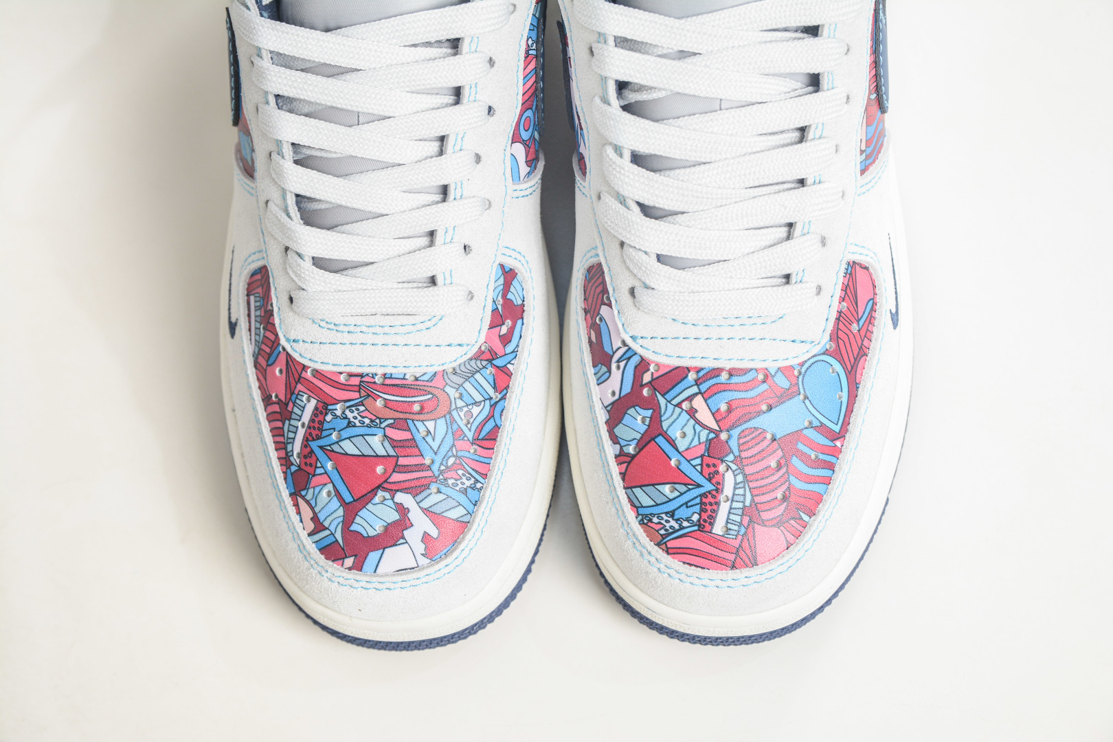 Nike Air Force 1 Low 07 哭脸联名-白蓝彩绘 SS1979-021-Top High Quatity Cheap Sneakers Fashion Clothing Clothes Bags handbags Shoes of all Brand wholesale With The best Quality And Beautiful Price from China Factory Chinese suppliers wholesaler seller Nike Air Force 1 Low 07 哭脸联名-白蓝彩绘 SS1979-021