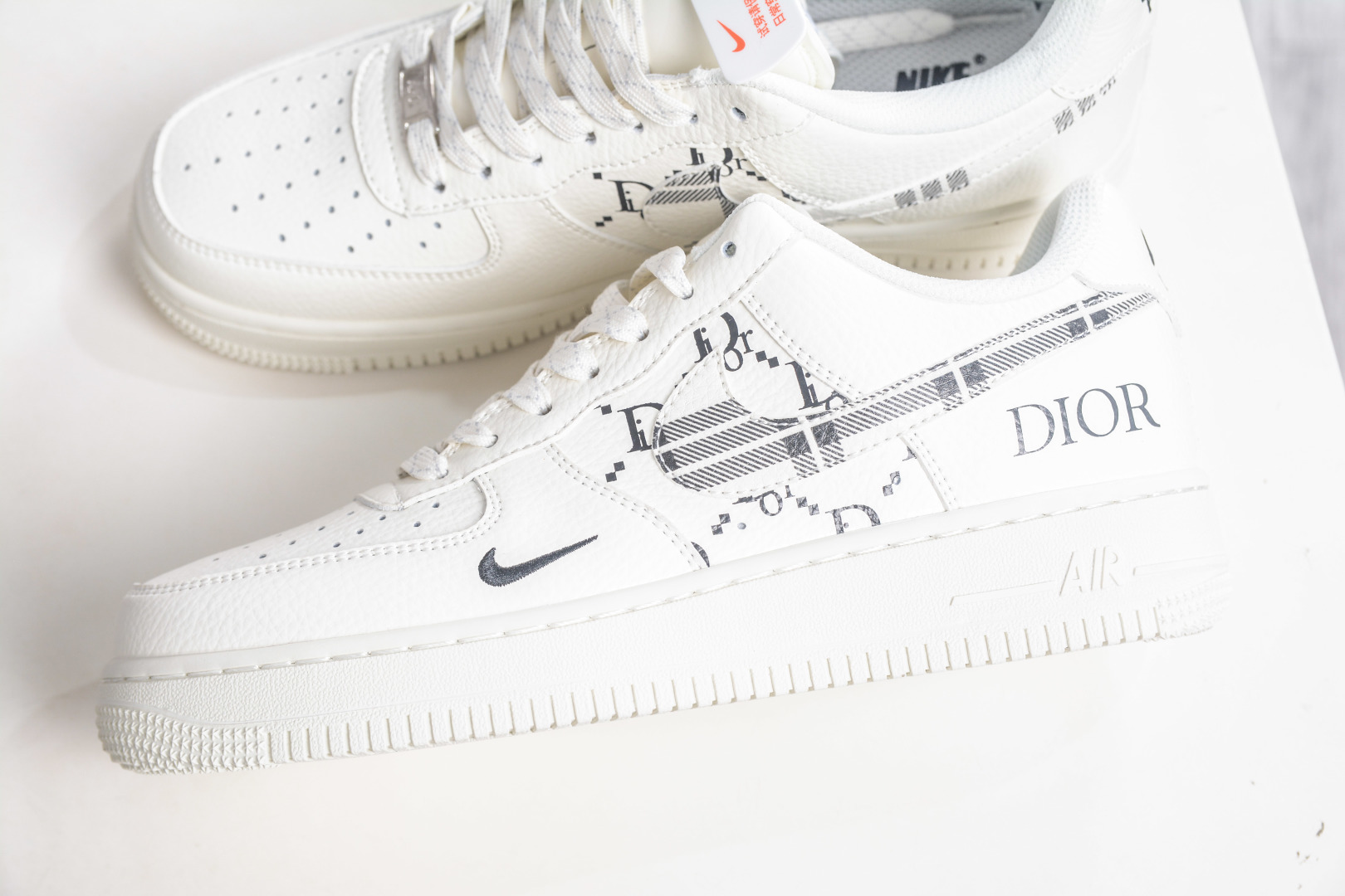 Nike Air Force 1 Low 07 x Dior 迪奥联名-米黑 KG6699-F38-Top High Quatity Cheap Sneakers Fashion Clothing Clothes Bags handbags Shoes of all Brand wholesale With The best Quality And Beautiful Price from China Factory Chinese suppliers wholesaler seller Nike Air Force 1 Low 07 x Dior 迪奥联名-米黑 KG6699-F38