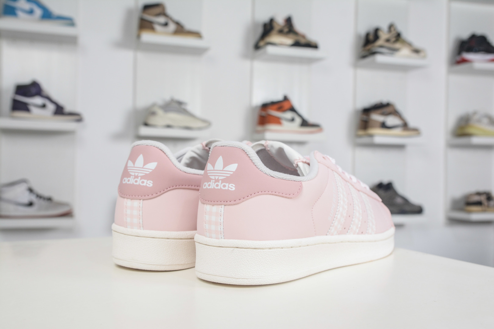 AD Originals Superstar 2 粉白 贝壳头 KJ3968-Top High Quatity Cheap Sneakers Fashion Clothing Clothes Bags handbags Shoes of all Brand wholesale With The best Quality And Beautiful Price from China Factory Chinese suppliers wholesaler seller AD Originals Superstar 2 粉白 贝壳头 KJ3968