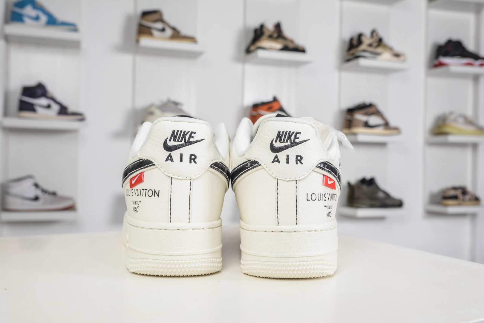 Nike Air Force 1 Low 07 x Louis Vuitton LV联名-米黑 KG6699-F37-Top High Quatity Cheap Sneakers Fashion Clothing Clothes Bags handbags Shoes of all Brand wholesale With The best Quality And Beautiful Price from China Factory Chinese suppliers wholesaler seller Nike Air Force 1 Low 07 x Louis Vuitton LV联名-米黑 KG6699-F37