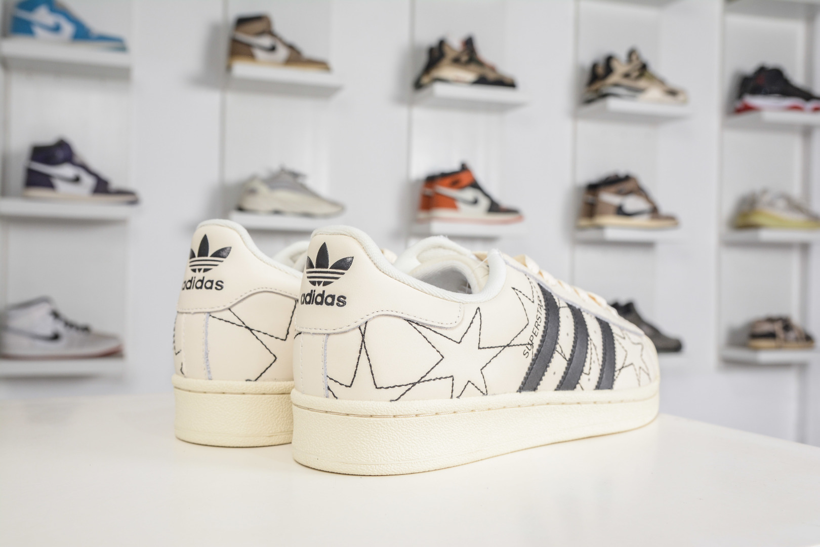 AD Originals Superstar 2 星星纹米黑色色贝壳头 IH4123-Top High Quatity Cheap Sneakers Fashion Clothing Clothes Bags handbags Shoes of all Brand wholesale With The best Quality And Beautiful Price from China Factory Chinese suppliers wholesaler seller AD Originals Superstar 2 星星纹米黑色色贝壳头 IH4123