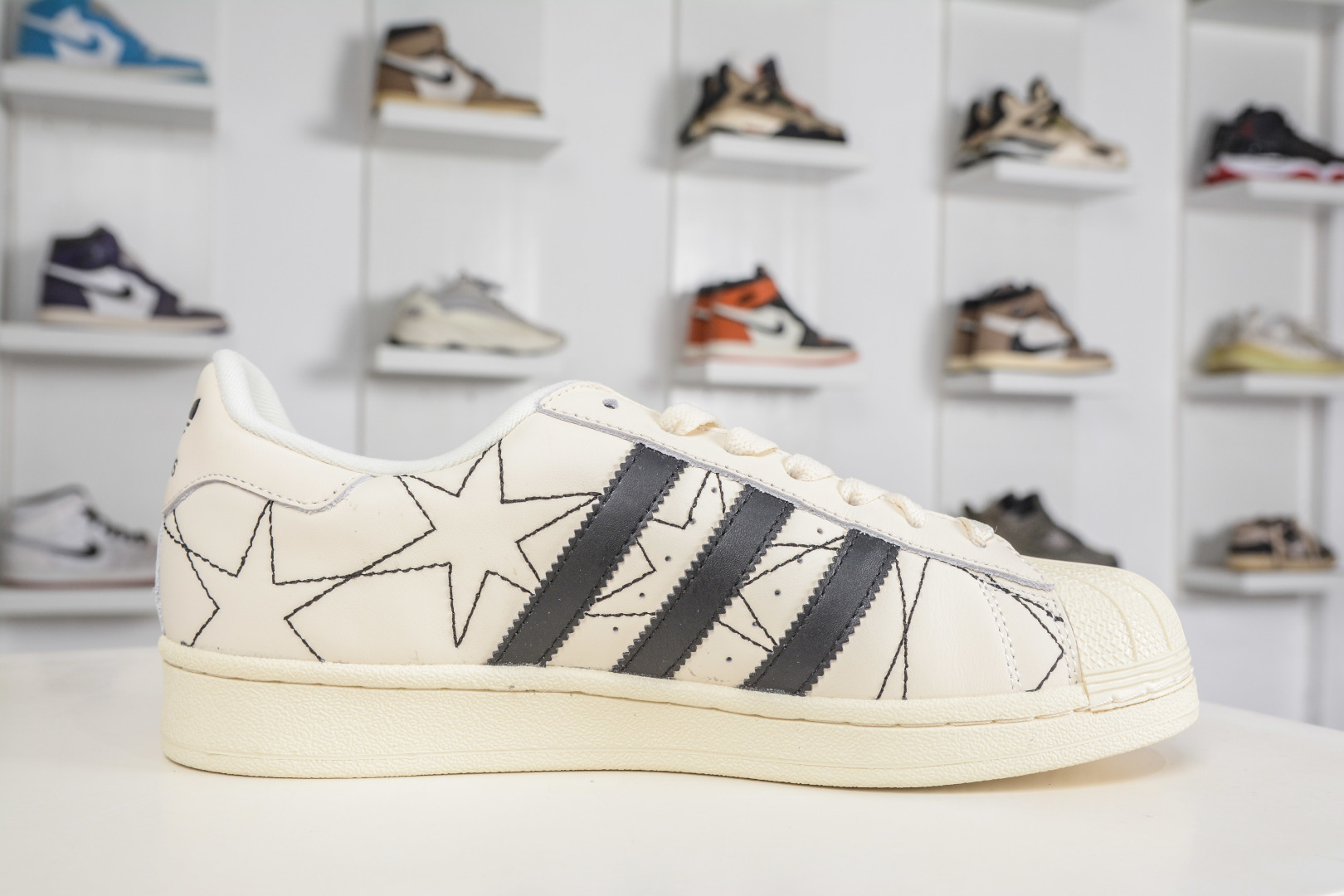 AD Originals Superstar 2 星星纹米黑色色贝壳头 IH4123-Top High Quatity Cheap Sneakers Fashion Clothing Clothes Bags handbags Shoes of all Brand wholesale With The best Quality And Beautiful Price from China Factory Chinese suppliers wholesaler seller AD Originals Superstar 2 星星纹米黑色色贝壳头 IH4123