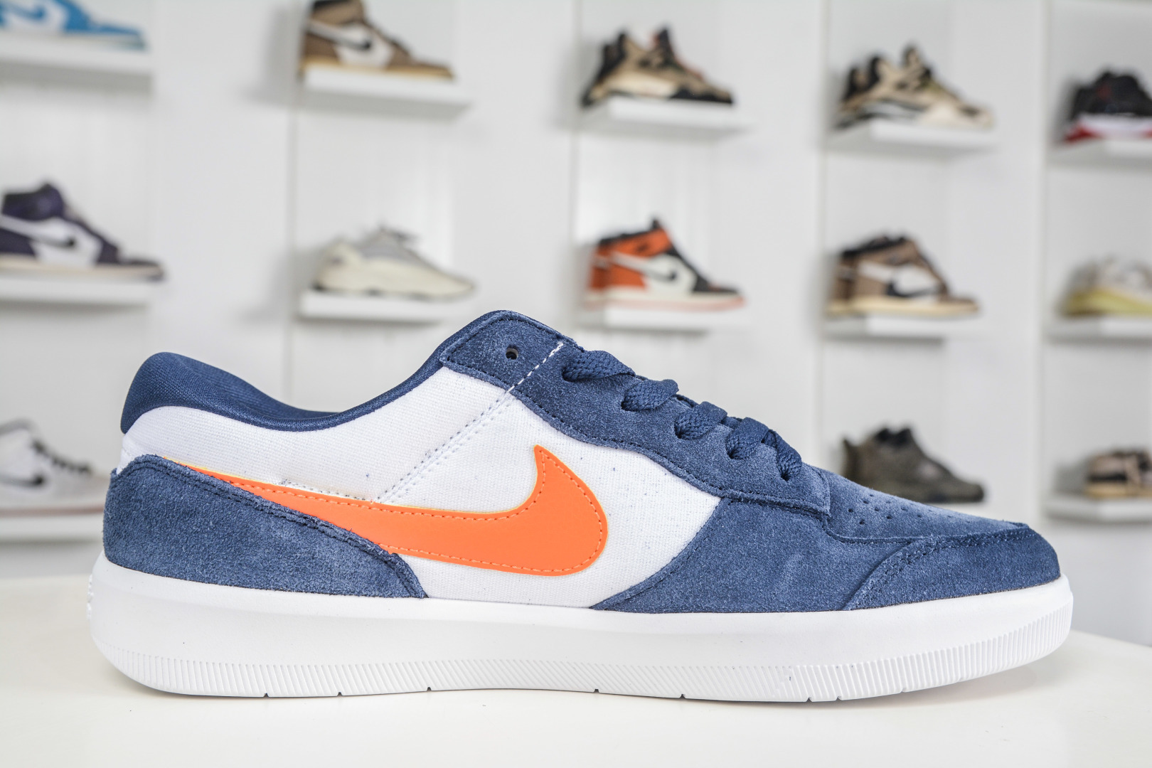 NK SB Force 58 复古胶底低帮街头运动滑板鞋 DV5477-400-Top High Quatity Cheap Sneakers Fashion Clothing Clothes Bags handbags Shoes of all Brand wholesale With The best Quality And Beautiful Price from China Factory Chinese suppliers wholesaler seller NK SB Force 58 复古胶底低帮街头运动滑板鞋 DV5477-400