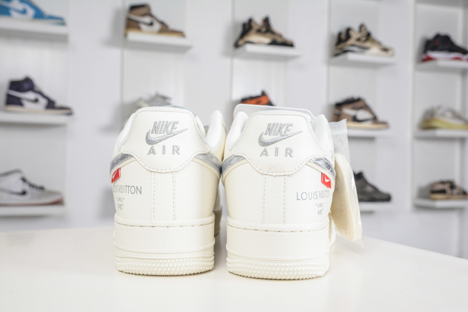 Nike Air Force 1 Low 07 x Louis Vuitton LV联名-白银 KG6699-F39