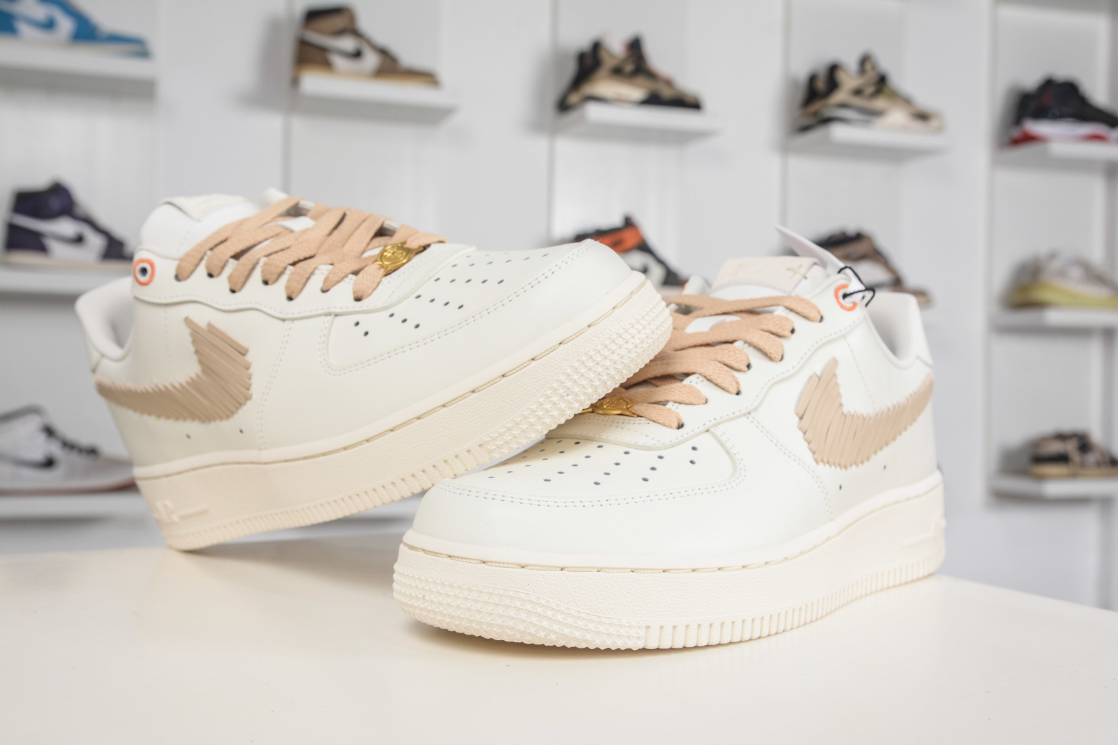 HY版Nike Air Force 1 Low 07 米白卡其编织勾 IR7011-121-Top High Quatity Cheap Sneakers Fashion Clothing Clothes Bags handbags Shoes of all Brand wholesale With The best Quality And Beautiful Price from China Factory Chinese suppliers wholesaler seller HY版Nike Air Force 1 Low 07 米白卡其编织勾 IR7011-121