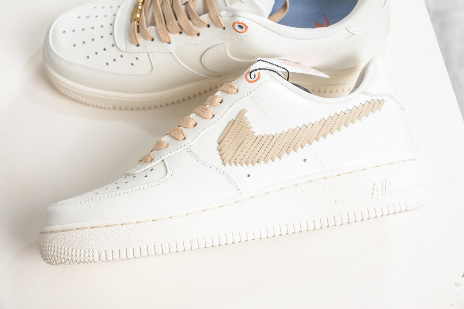 HY版Nike Air Force 1 Low 07 米白卡其编织勾 IR7011-121-Top High Quatity Cheap Sneakers Fashion Clothing Clothes Bags handbags Shoes of all Brand wholesale With The best Quality And Beautiful Price from China Factory Chinese suppliers wholesaler seller HY版Nike Air Force 1 Low 07 米白卡其编织勾 IR7011-121