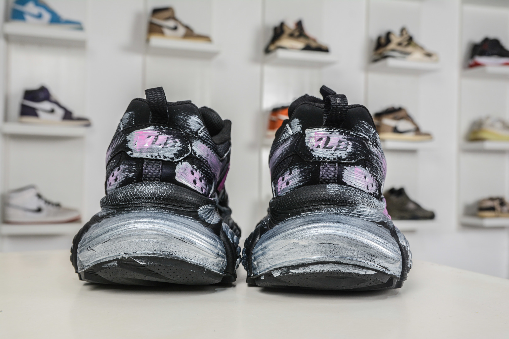 MLB NY 印花网红老爹跑鞋 手工定定制涂鸦恶作剧 3ASXCA12N-50WHS-Top High Quatity Cheap Sneakers Fashion Clothing Clothes Bags handbags Shoes of all Brand wholesale With The best Quality And Beautiful Price from China Factory Chinese suppliers wholesaler seller MLB NY 印花网红老爹跑鞋 手工定定制涂鸦恶作剧 3ASXCA12N-50WHS