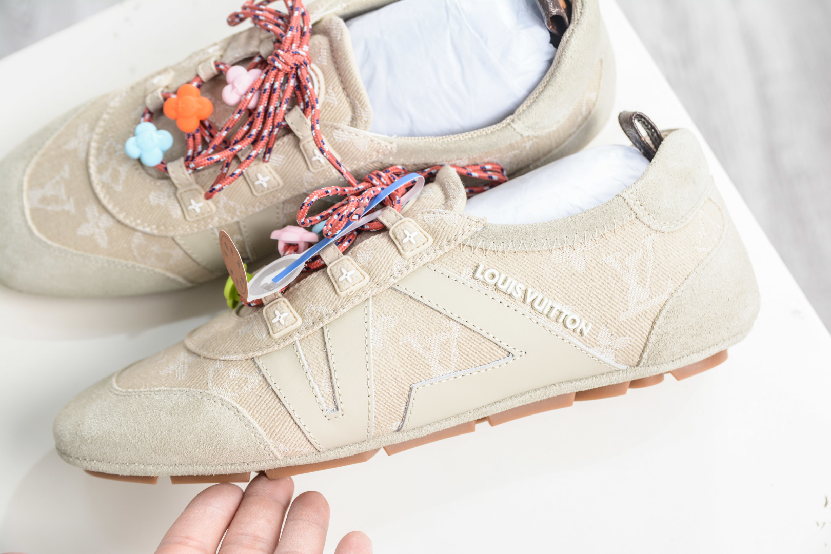 2026早春发布新款LOUIS VUITTON SneaKerina 德训鞋 芭蕾舞鞋-Top High Quatity Cheap Sneakers Fashion Clothing Clothes Bags handbags Shoes of all Brand wholesale With The best Quality And Beautiful Price from China Factory Chinese suppliers wholesaler seller 2026早春发布新款LOUIS VUITTON SneaKerina 德训鞋 芭蕾舞鞋
