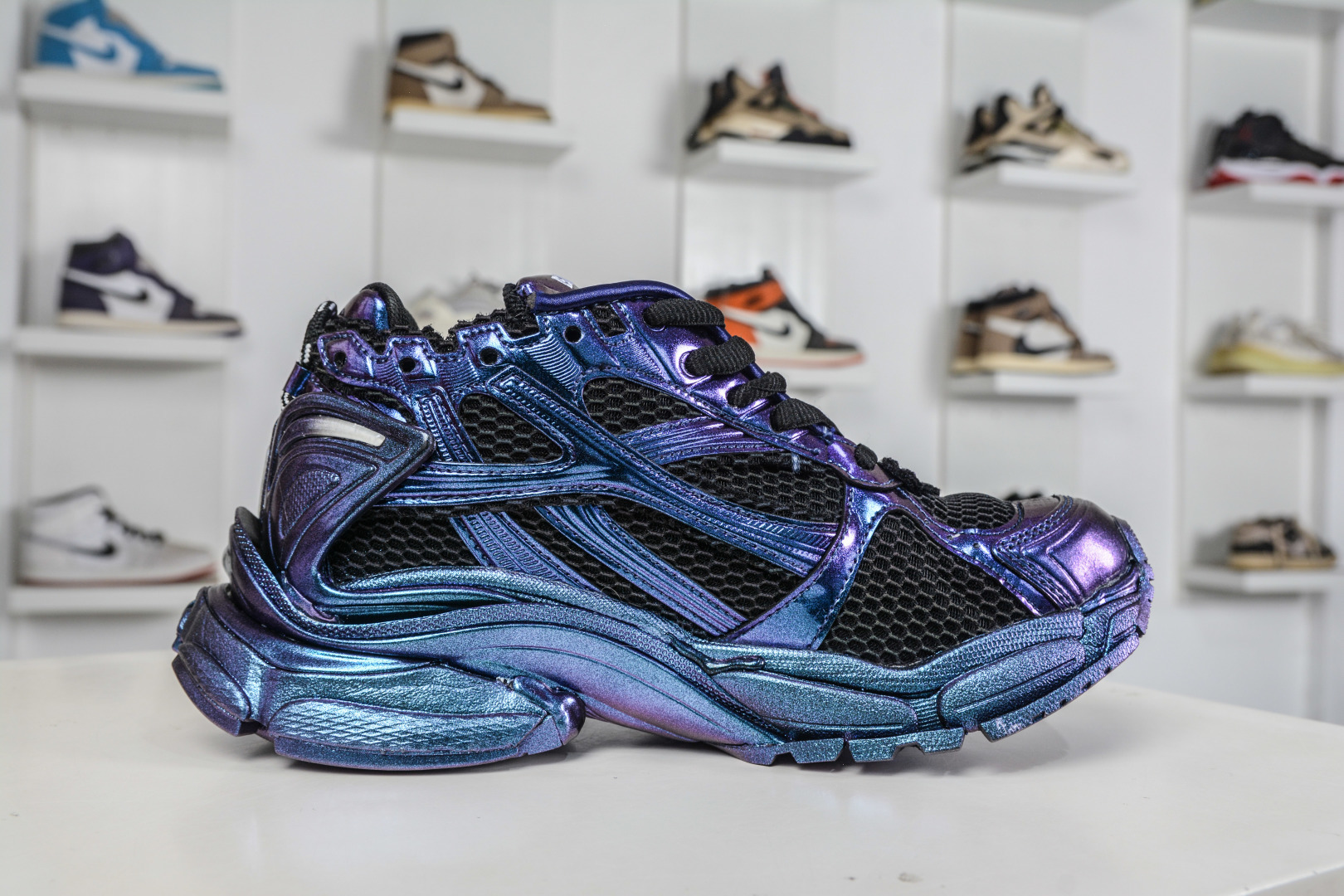 巴黎世家BALENCIAGA Runner 7.5代 是通过溢胶做旧缝线等细节-Top High Quatity Cheap Sneakers Fashion Clothing Clothes Bags handbags Shoes of all Brand wholesale With The best Quality And Beautiful Price from China Factory Chinese suppliers wholesaler seller 巴黎世家BALENCIAGA Runner 7.5代 是通过溢胶做旧缝线等细节