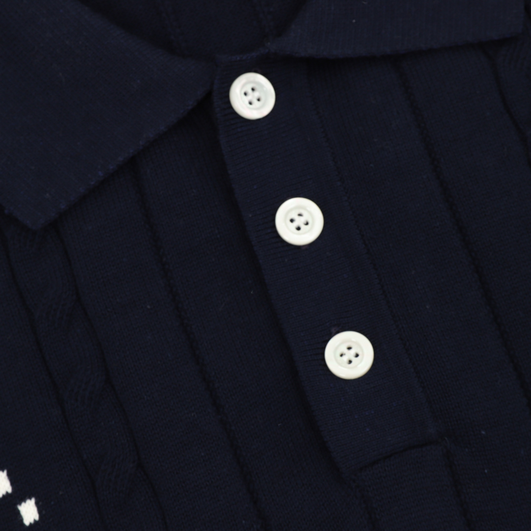 Gucci GUCCI/古驰 双G针织毛衣Polo短袖