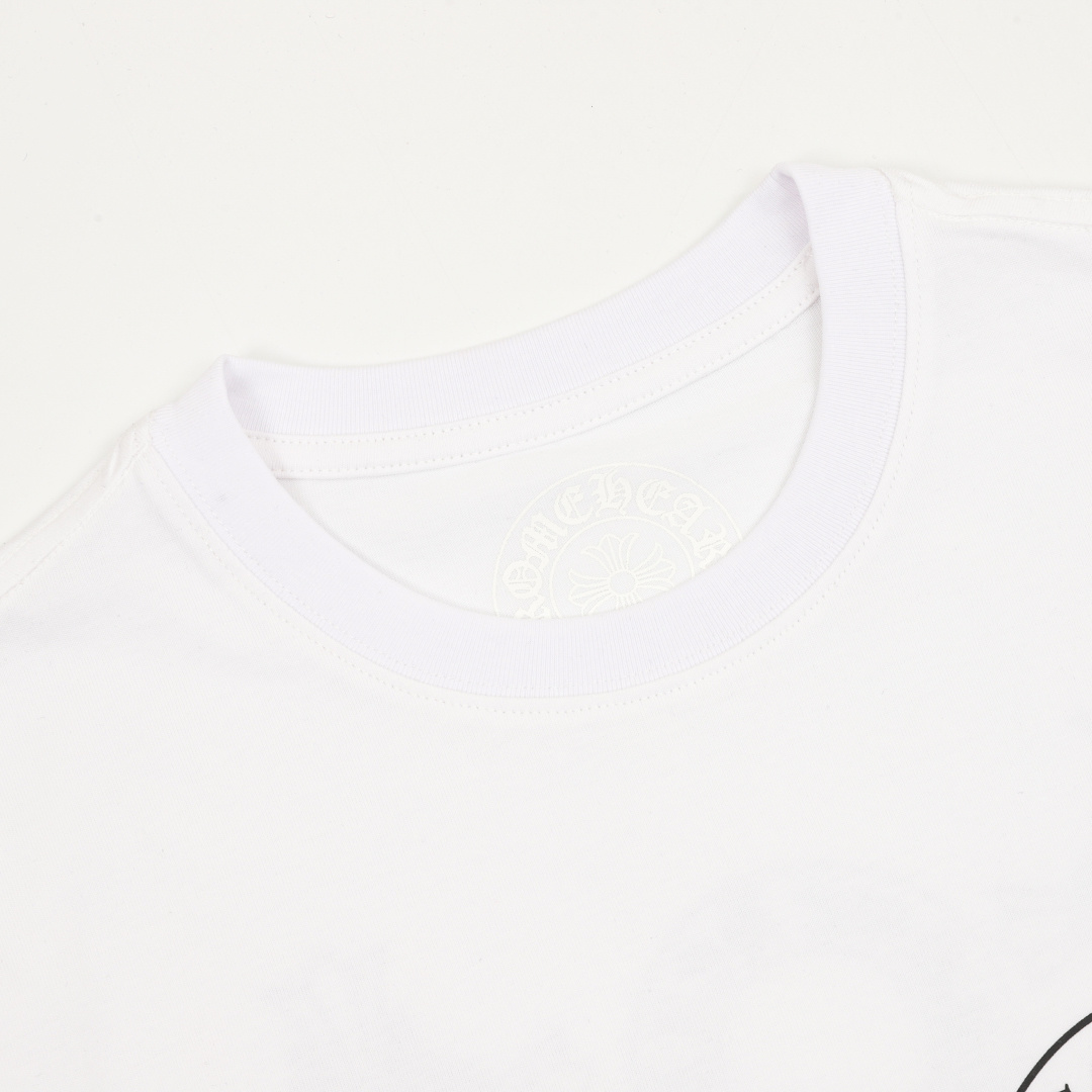 Chrome Hearts Chrome Hearts/克罗心 十字马蹄印花短袖