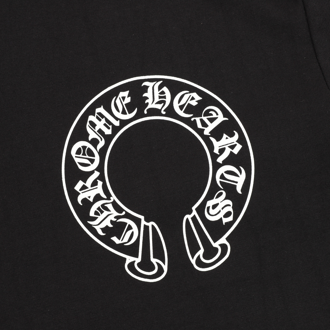 Chrome Hearts Chrome Hearts/克罗心 十字马蹄印花短袖
