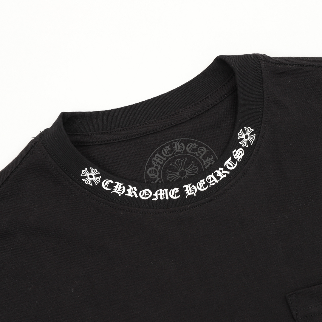 Chrome Hearts Chrome Hearts/克罗心 梵文十字架印花短袖