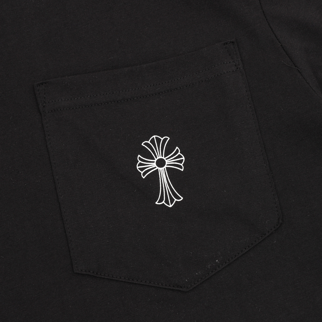 Chrome Hearts Chrome Hearts/克罗心 梵文十字架印花短袖