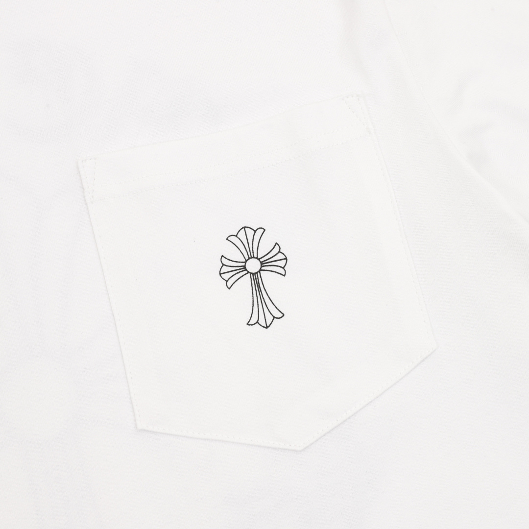 Chrome Hearts Chrome Hearts/克罗心 梵文十字架印花短袖
