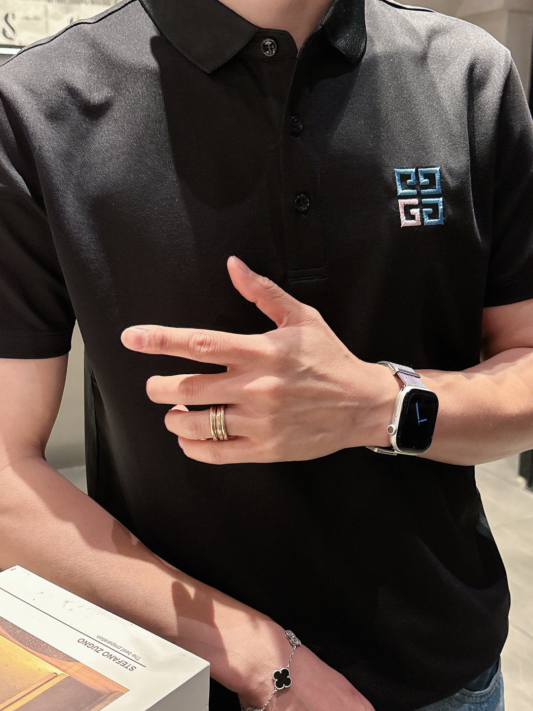 GVC2026 最新款男士短袖Polo衫，品牌最新设计元素！既不单调也不复杂,恰到好处的展现品味！客供顶