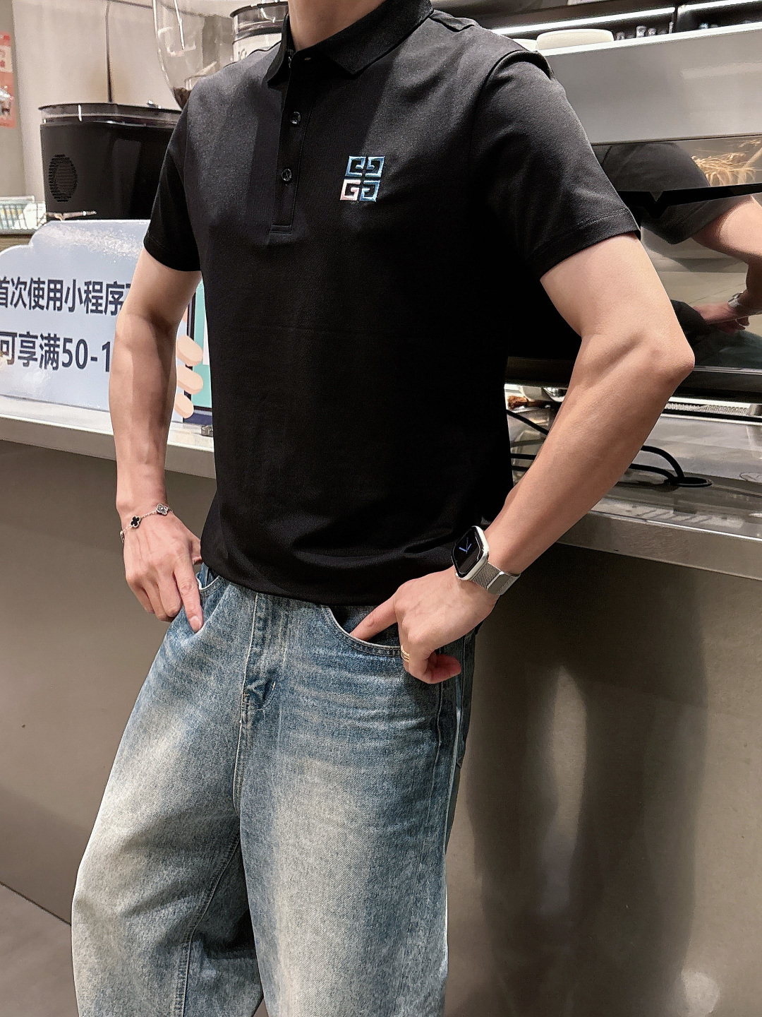 GVC2026 最新款男士短袖Polo衫，品牌最新设计元素！既不单调也不复杂,恰到好处的展现品味！客供顶