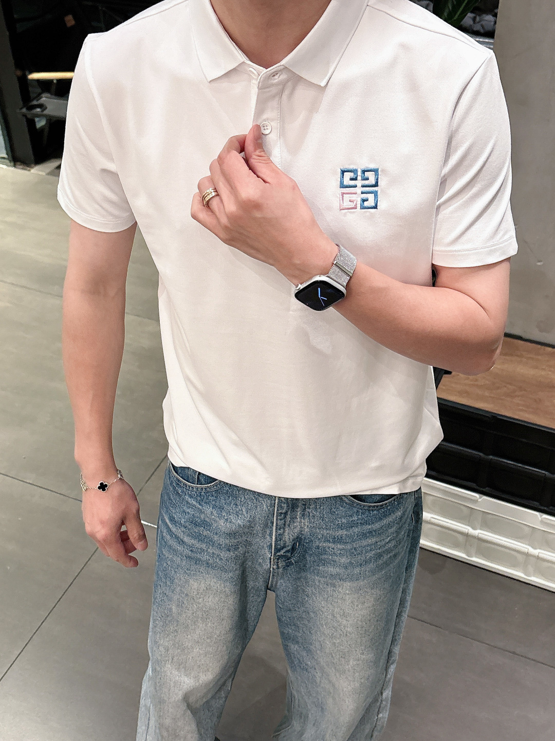 GVC2026 最新款男士短袖Polo衫，品牌最新设计元素！既不单调也不复杂,恰到好处的展现品味！客供顶