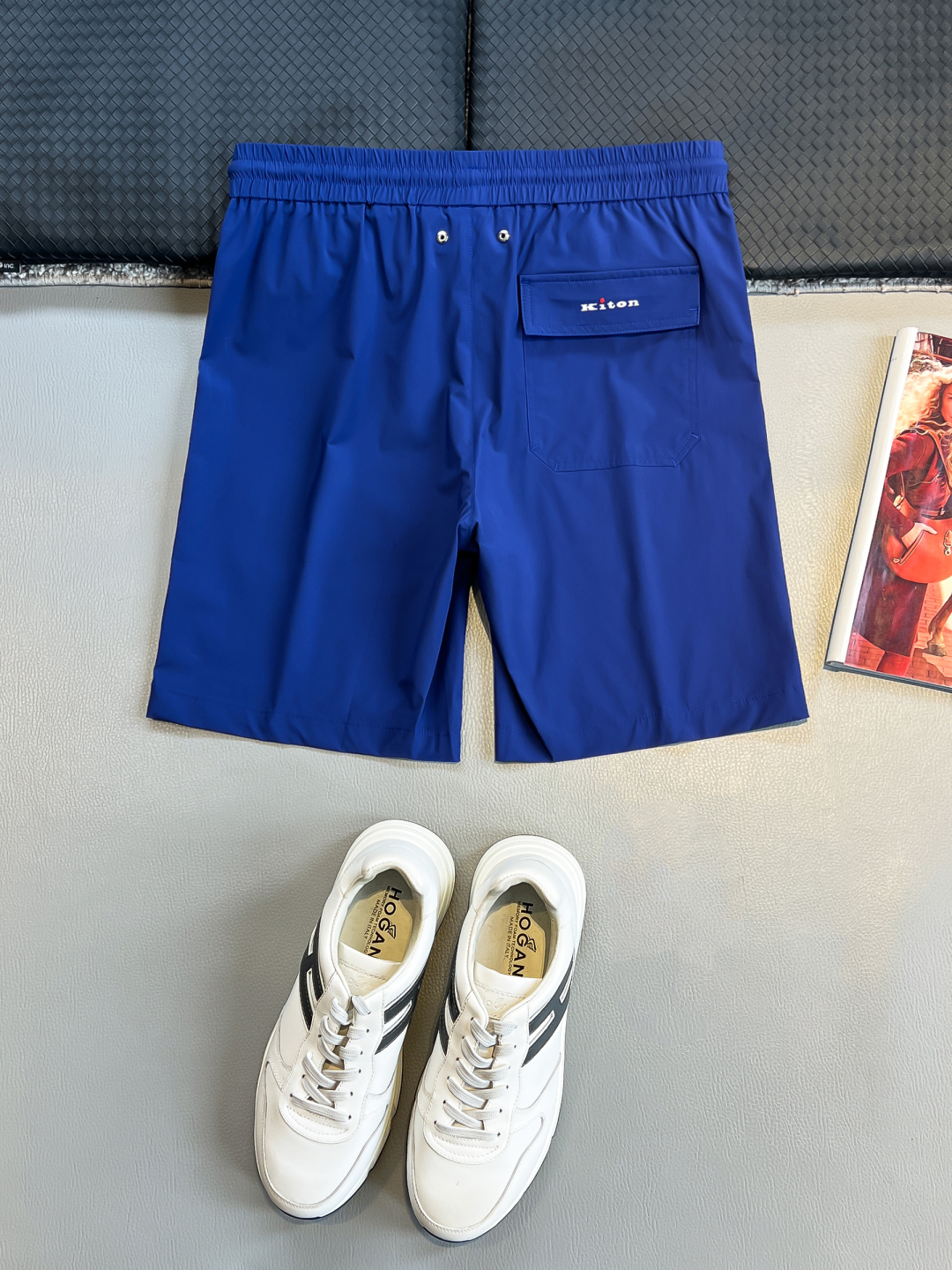 P572 Kito2025 New Shorts: Low-Key Luxury, Classic Color, Comfortable Rope Design. - 图片 2