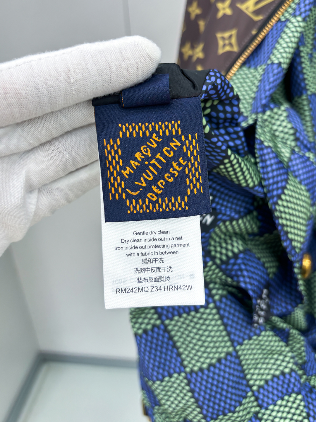 （双面风衣夹克）L家族男士时装款轻便双面提花夹克外套，香港洋行渠道货，高端品鉴级产物，官柜主推展示，25