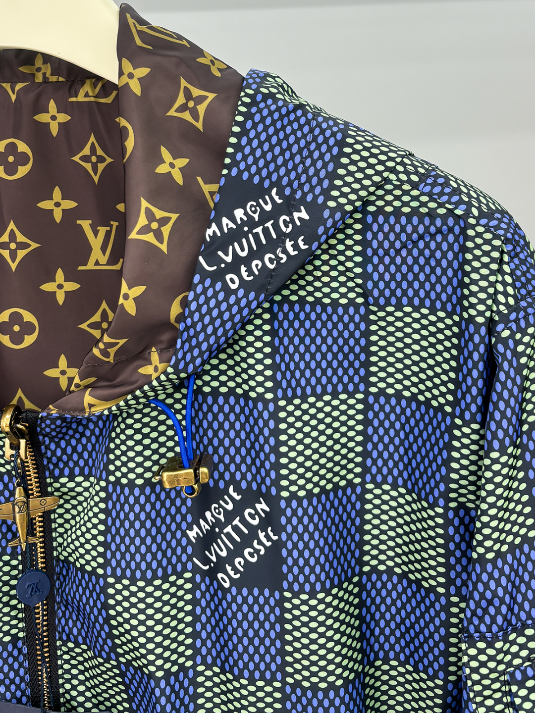 （双面风衣夹克）L家族男士时装款轻便双面提花夹克外套，香港洋行渠道货，高端品鉴级产物，官柜主推展示，25