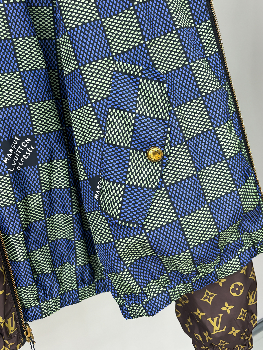 （双面风衣夹克）L家族男士时装款轻便双面提花夹克外套，香港洋行渠道货，高端品鉴级产物，官柜主推展示，25