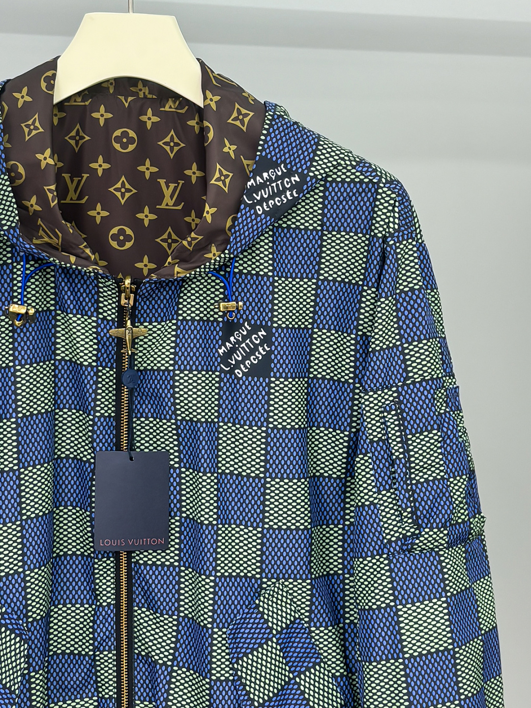 （双面风衣夹克）L家族男士时装款轻便双面提花夹克外套，香港洋行渠道货，高端品鉴级产物，官柜主推展示，25